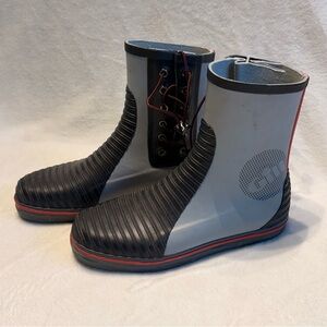 Gill Competition Dinghy Sailing Boots Waterproof boots Gray 100% Rubber Men’s 7